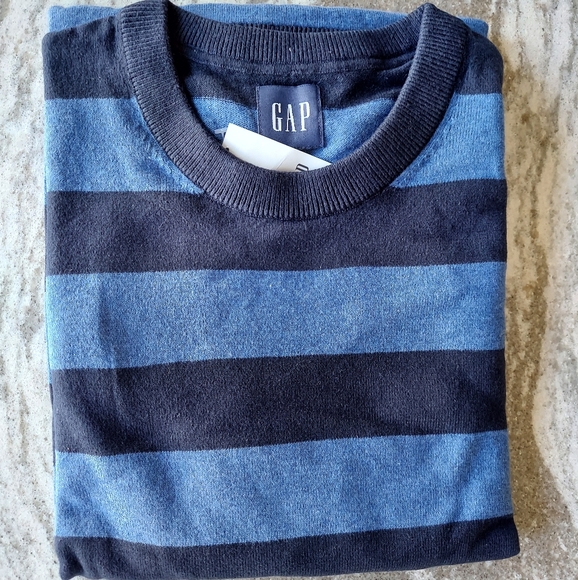 Gap Men's Stripe Crewneck Sweater New Size Large - Picture 3 of 3